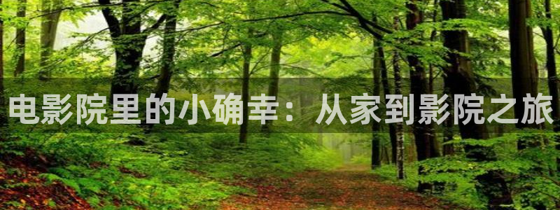 星空娱乐app：电影院里的小确幸：从家到影院之旅